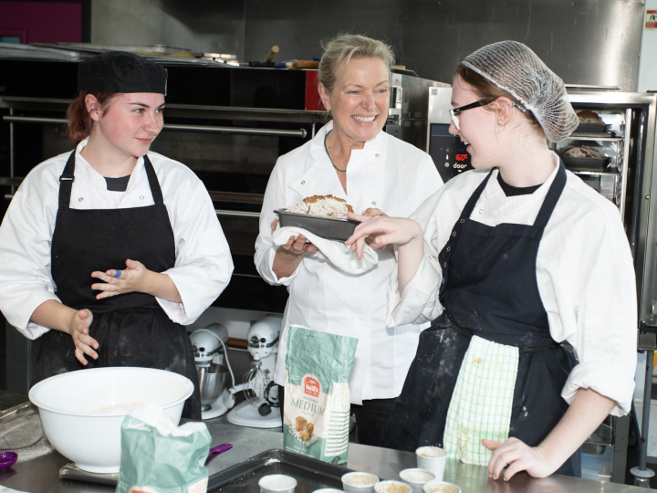 Demo and dine with Rachel Allen success for SERC students