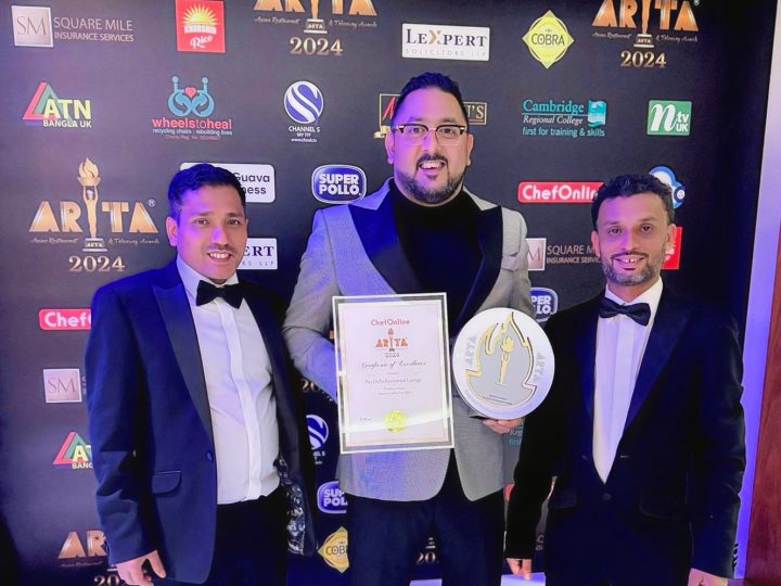 Nu Dehli Lounge Restaurant wins big at Asian food awards!