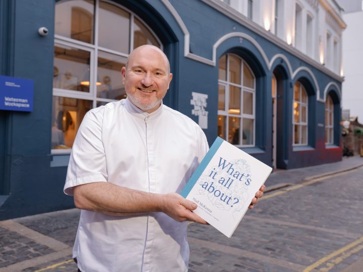 Celebrated Belfast chef launches debut cookbook