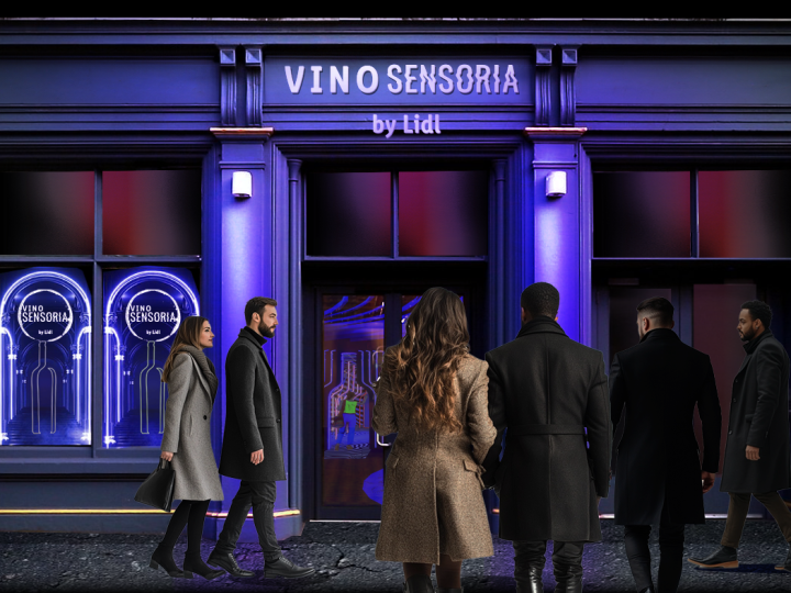 Lidl Northern Ireland launches immersive wine in the dark experience