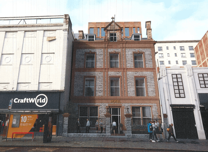 Planning approval granted for hotel at former police station