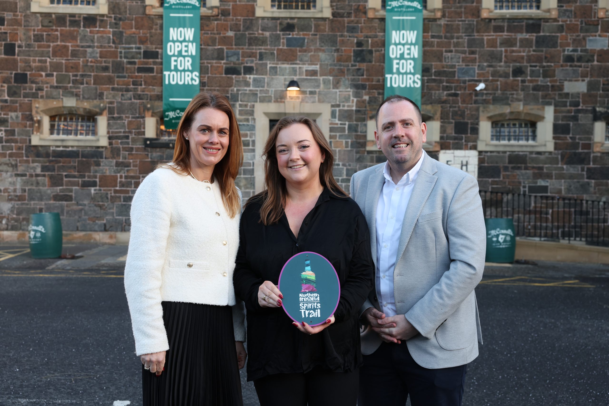 Tourism NI celebrates craft and tradition with Spirit Trail plaques