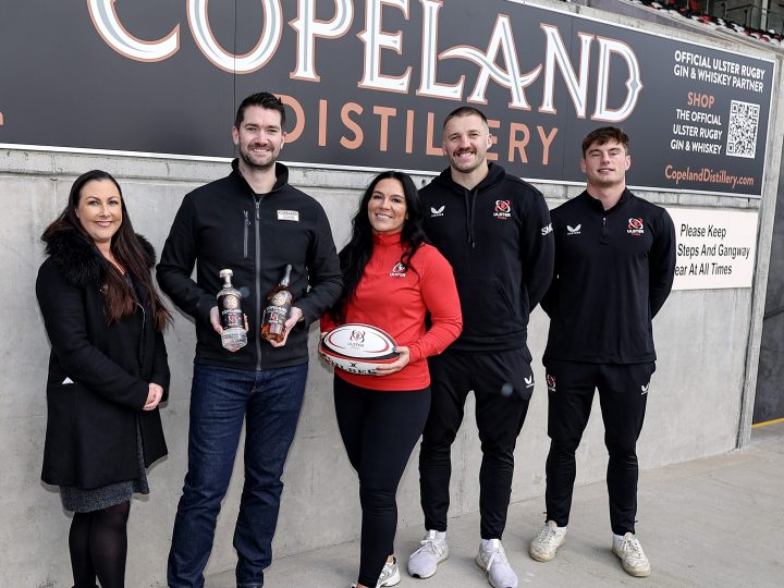 Copeland announced as official Ulster Rugby partner