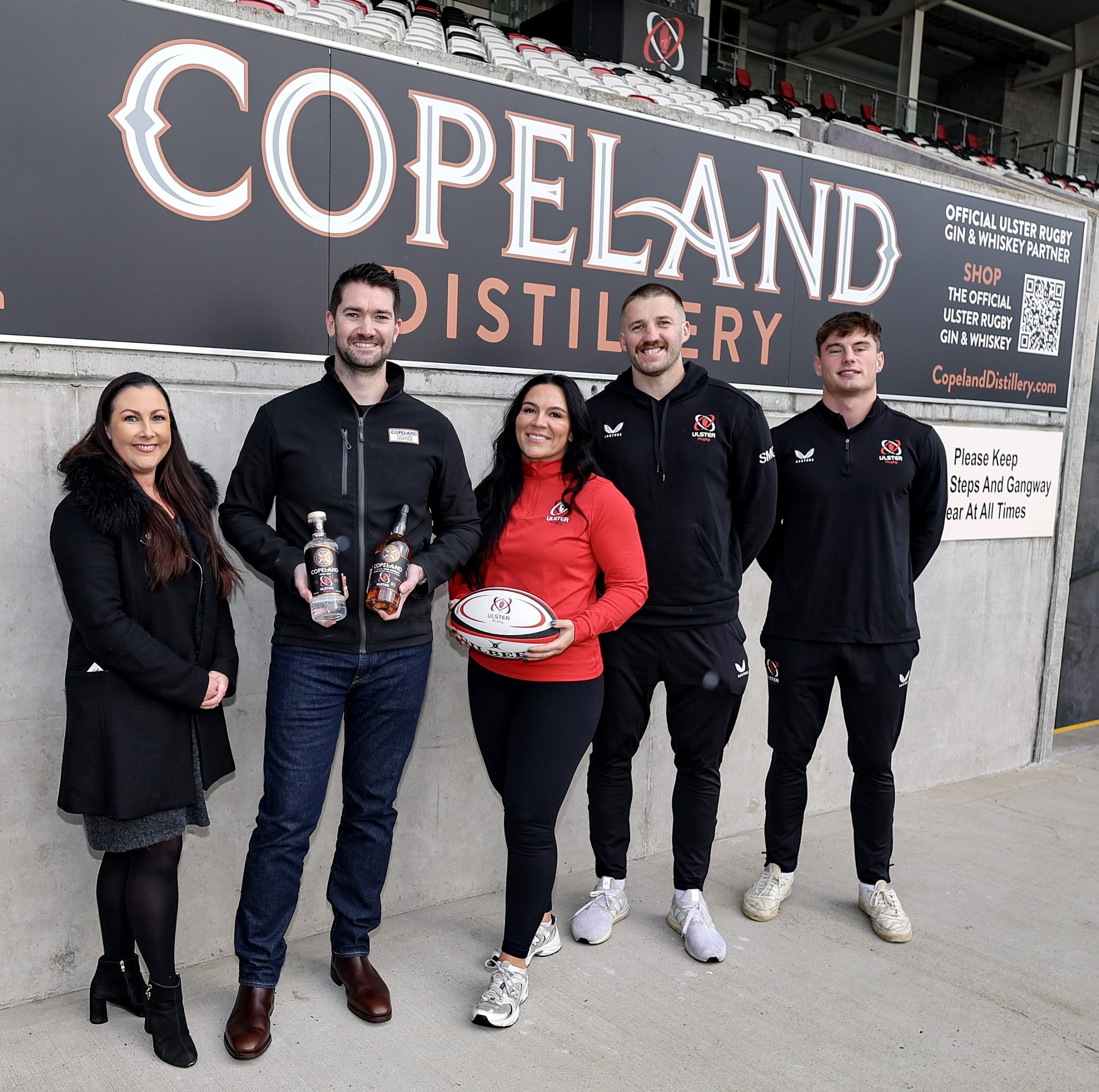 Copeland announced as official Ulster Rugby partner