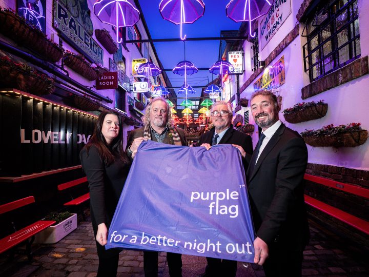 Belfast City Centre’s Purple Flag renewed