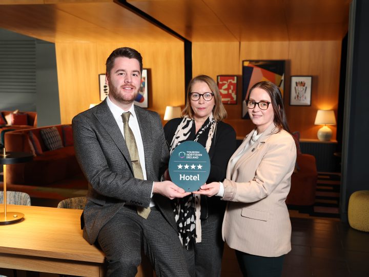 Tourism NI awards four stars to “excellent” Belfast hotel