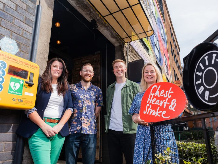 Lifesaving defibrillator up and running at Bullitt Belfast