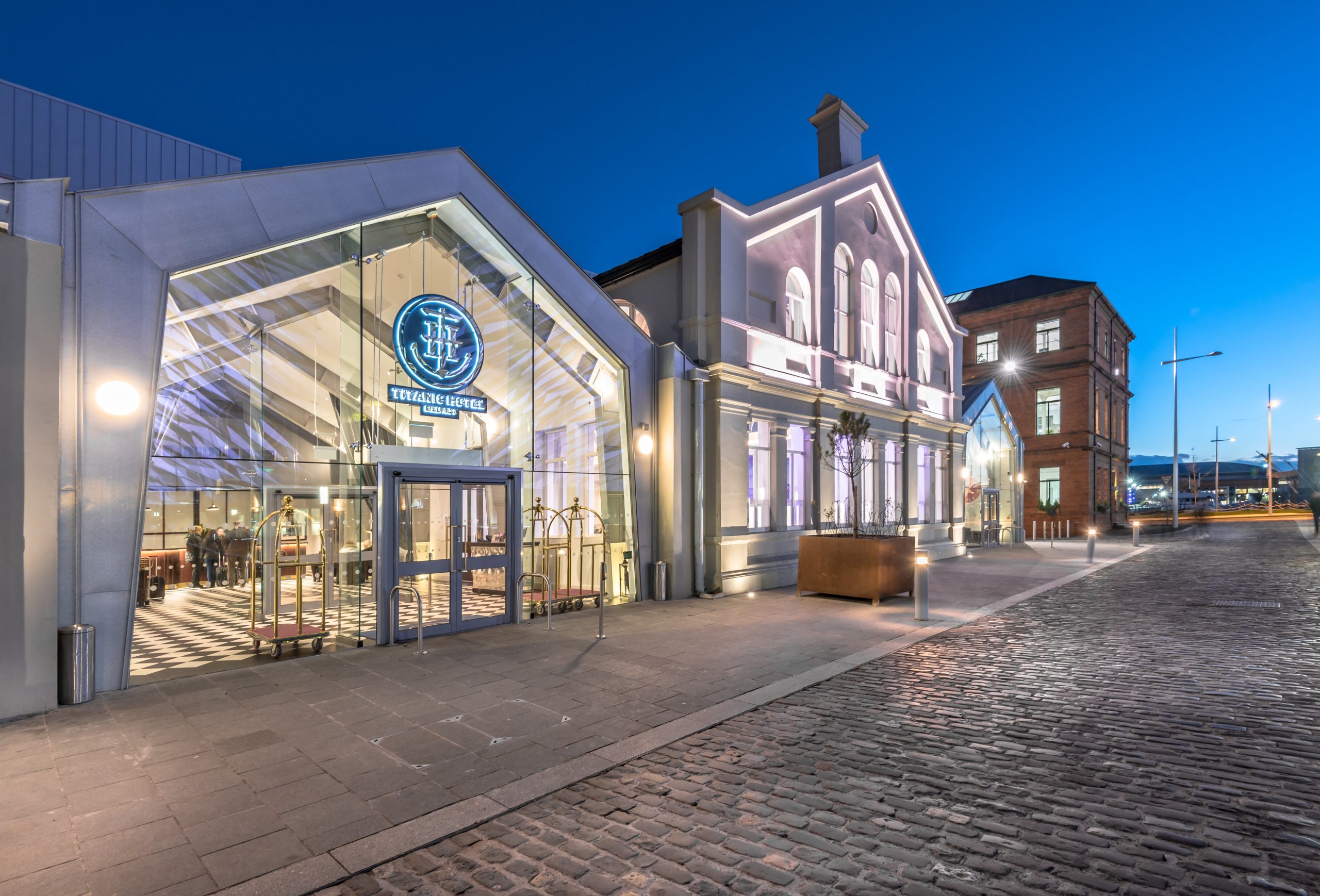 Titanic Hotel Belfast receives global hotel design award
