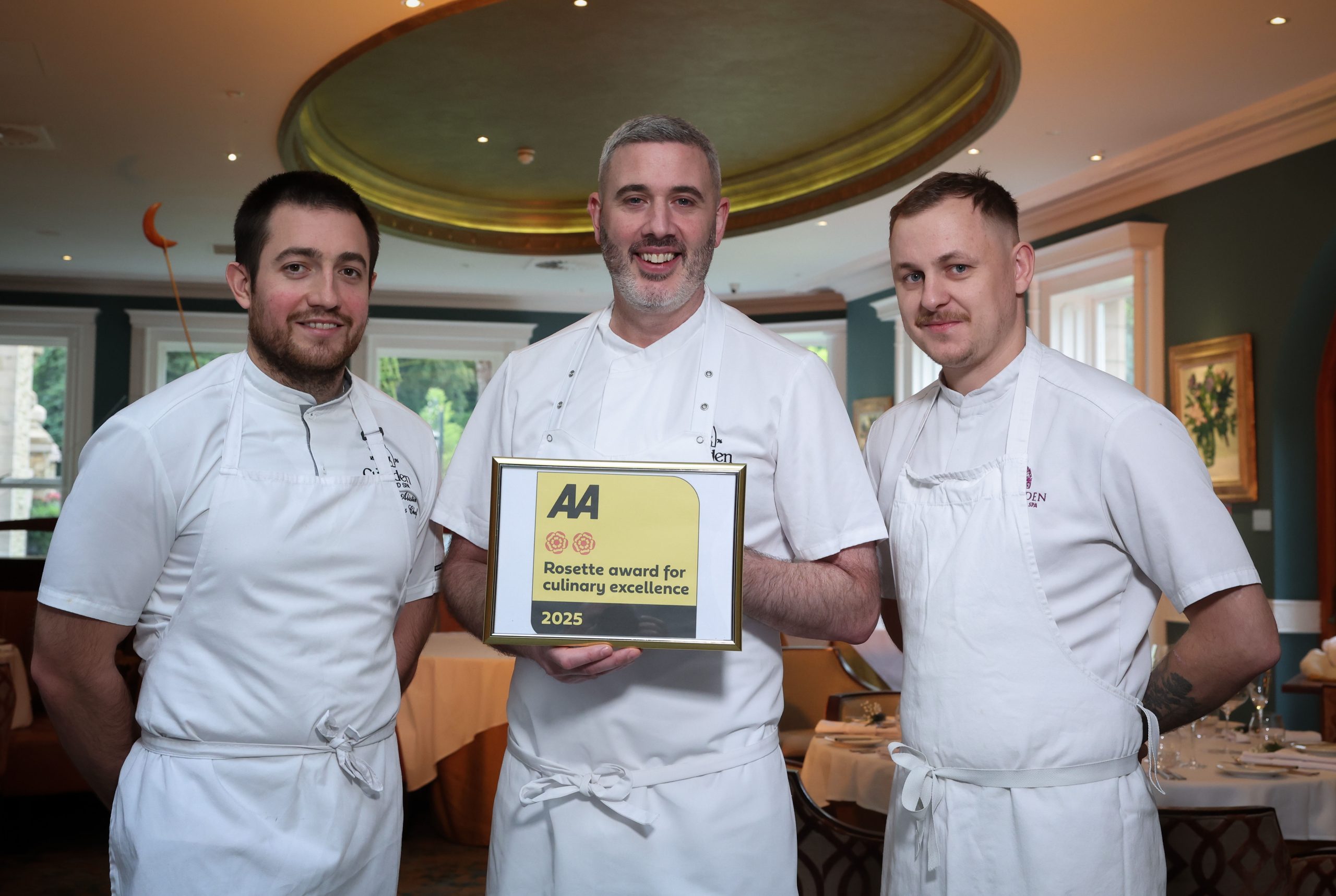 Culloden Estate celebrates Two AA Rosettes