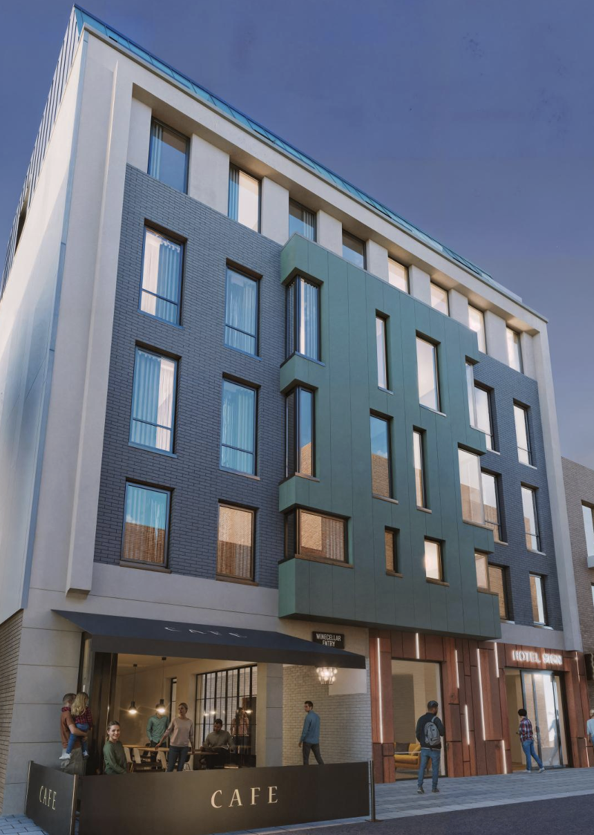 41-room boutique hotel planned for Rosemary Street