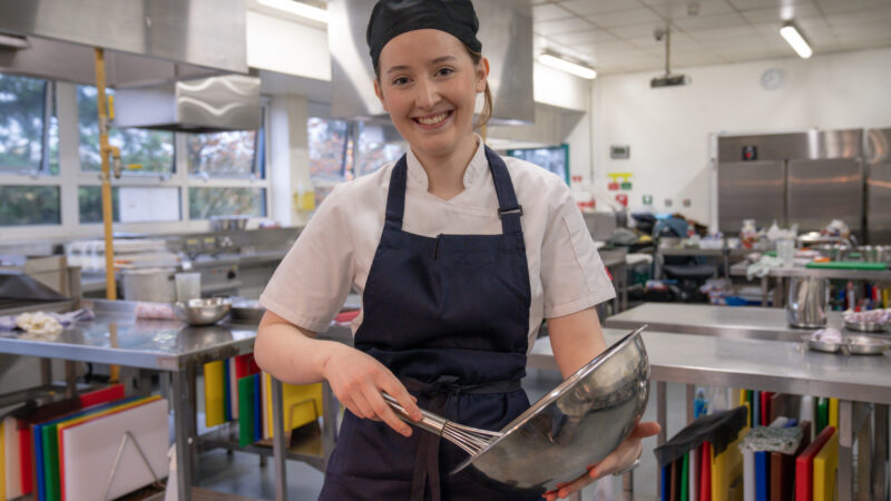 SERC apprentice at the top of her game in UK Culinary Competition