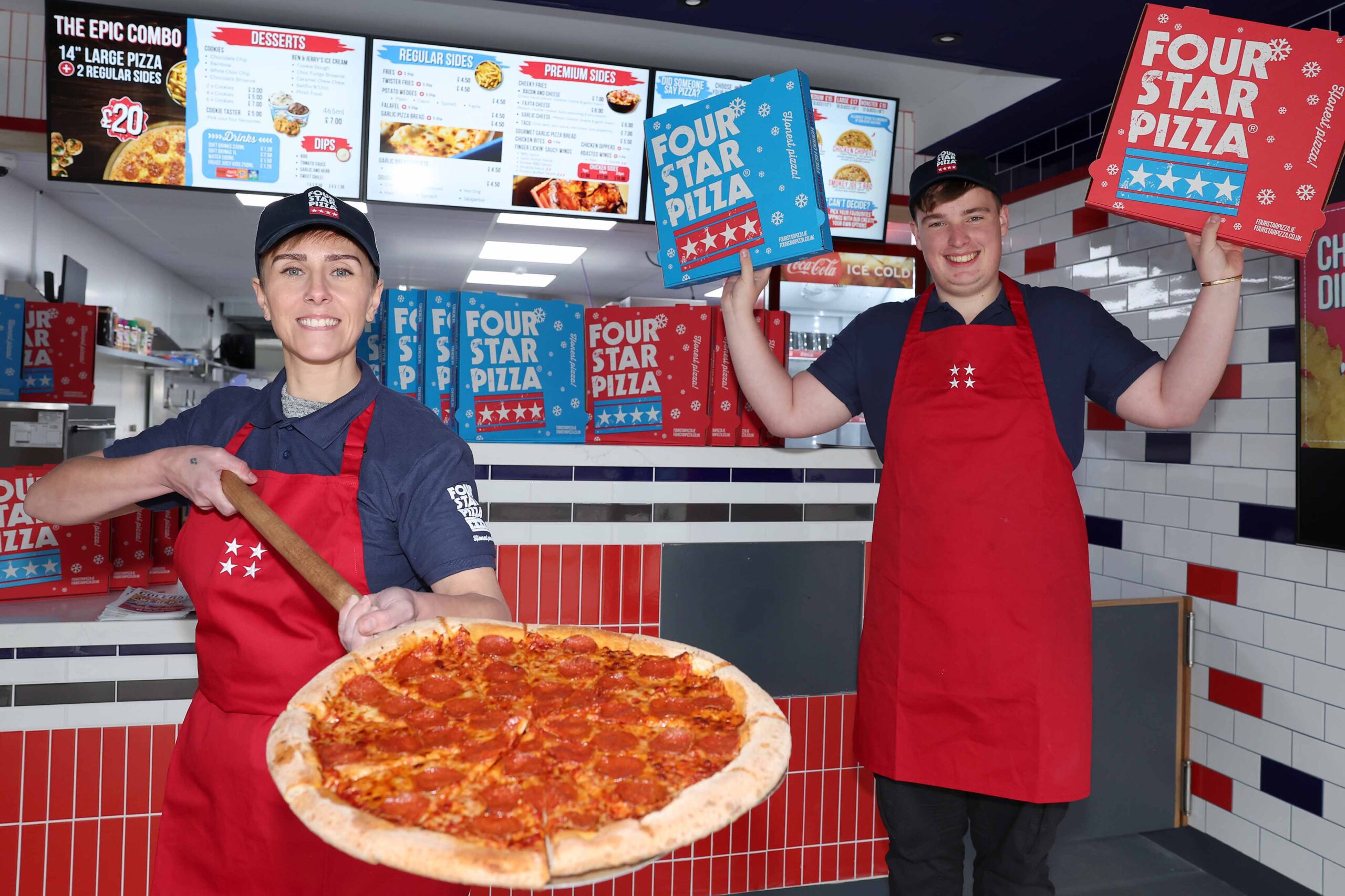 Leading pizza chain opens new store in Coleraine