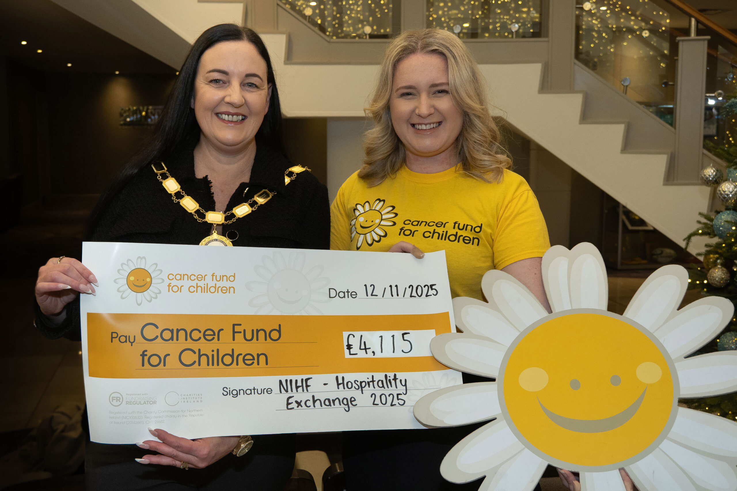 NIHF Fundraiser raises £4,115 for Cancer Fund for Children