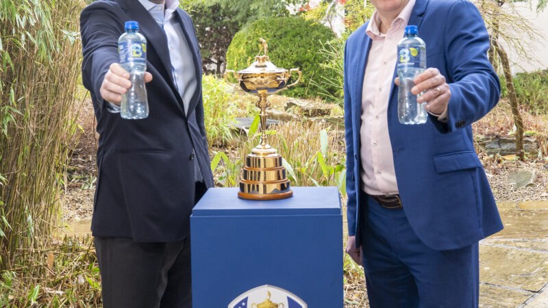 Ballygowan announced as Official Supporter of the 2027 Ryder Cup