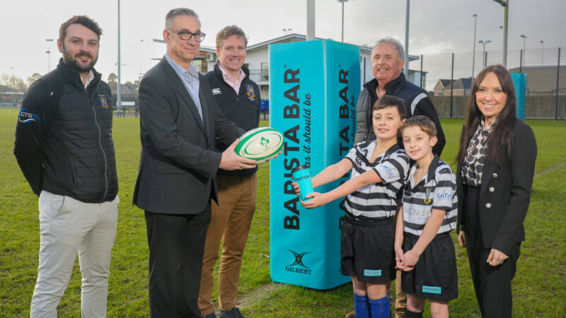 Community partnership brews as Barista Bar supports local rugby club