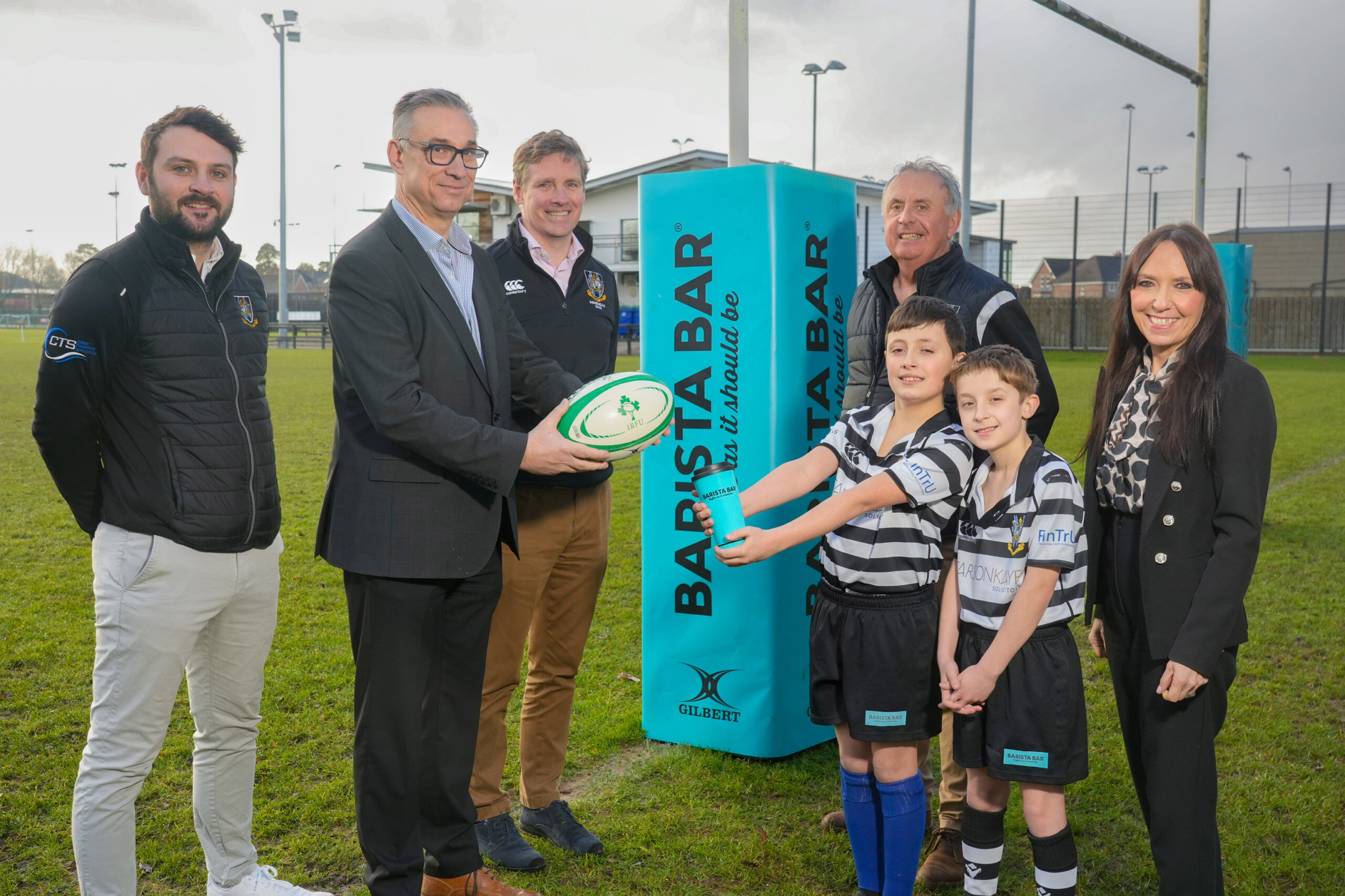 Community partnership brews as Barista Bar supports local rugby club