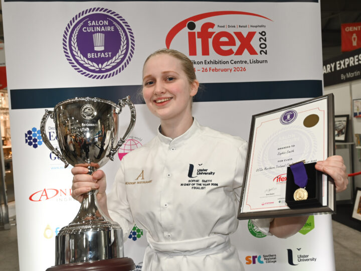 Sophie Smith is IFEX NI Chef of the Year – Standout Success for IFEX 2026