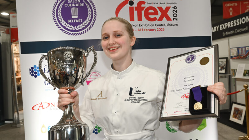 Sophie Smith is IFEX NI Chef of the Year – Standout Success for IFEX 2026