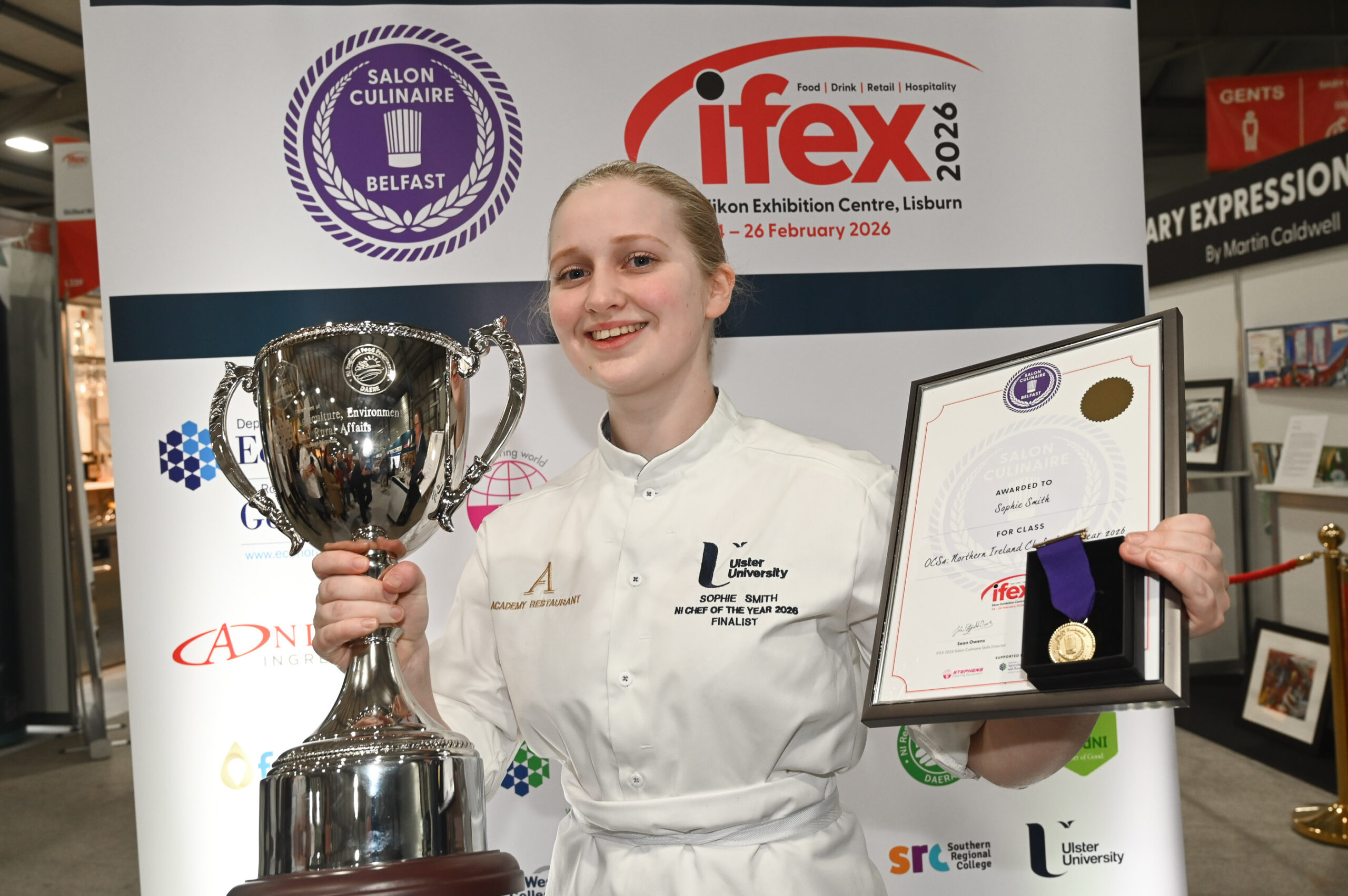 Sophie Smith is IFEX NI Chef of the Year – Standout Success for IFEX 2026