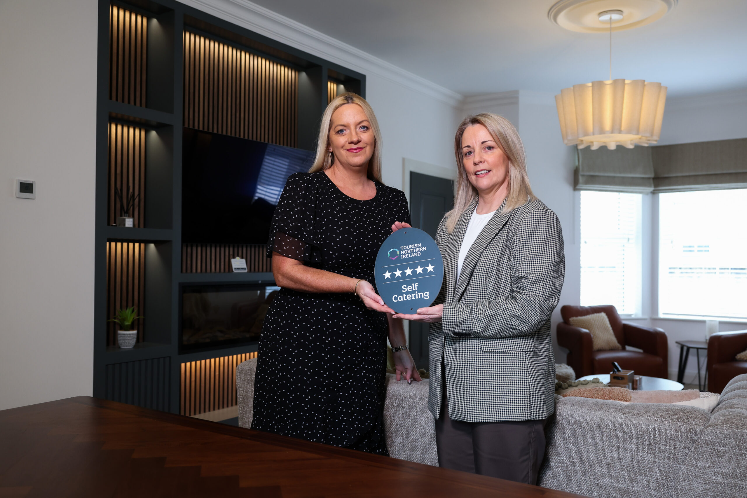 Renovated coastal home awarded five stars  in Tourism NI’s grading scheme