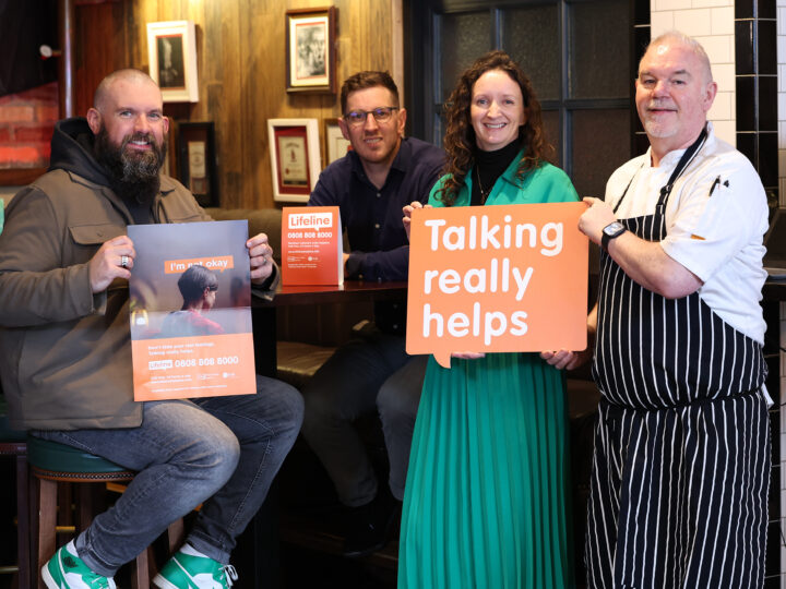 Hospitality Ulster supports ‘Talking Really Helps’ mental health campaign