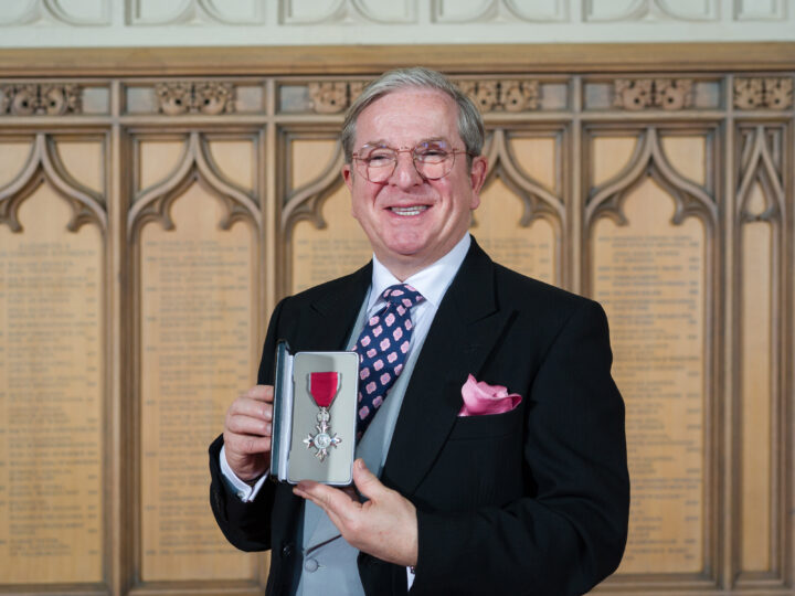 James McGinn Presented by Princess Anne at Windsor Cast;e