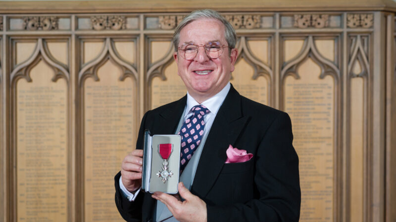 James McGinn Presented by Princess Anne at Windsor Cast;e