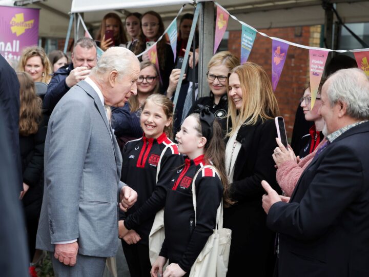 The King and Queen enjoy a flavour of this summer’s Fleadh Cheoil na hÉireann in Belfast