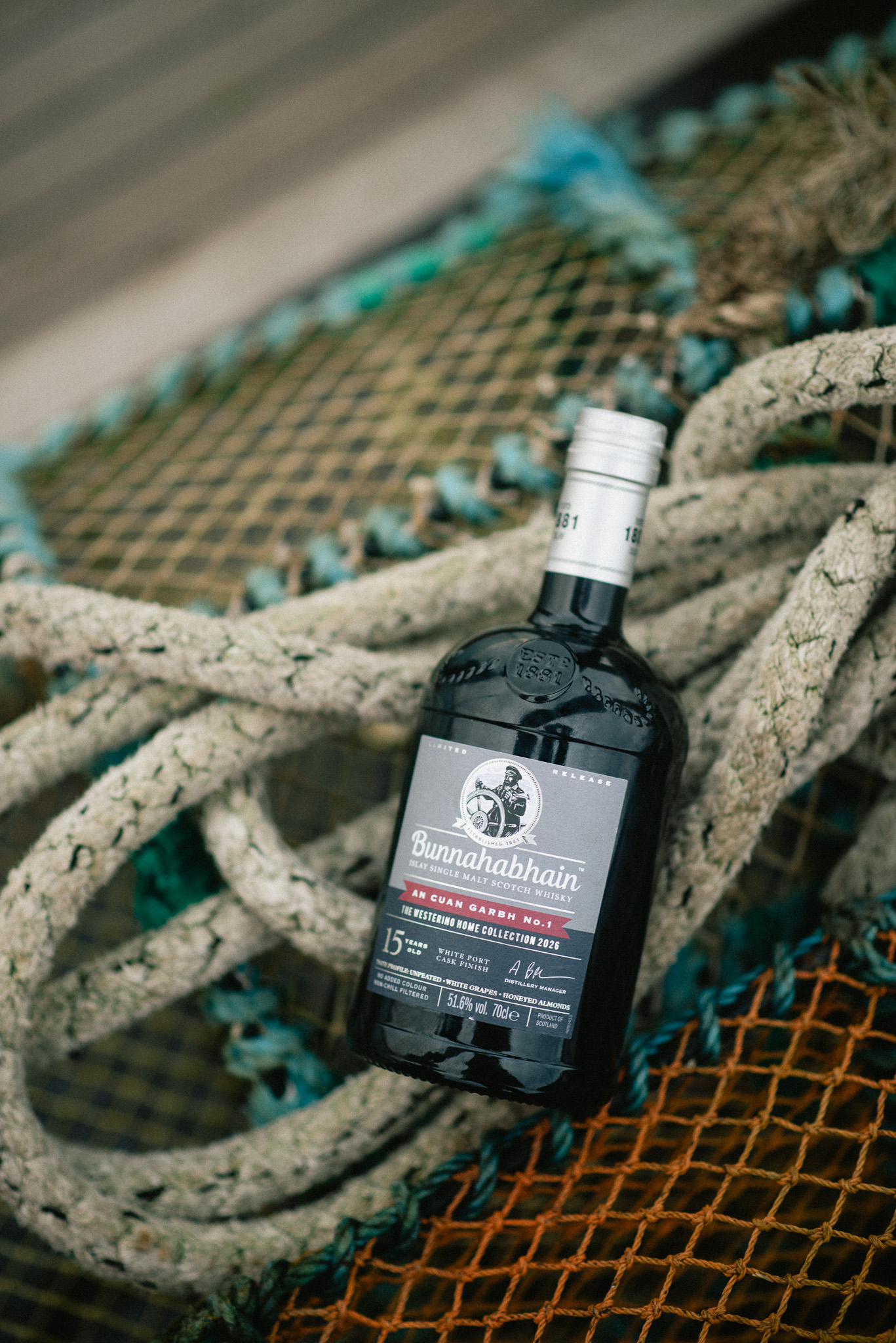 BUNNAHABHAIN Distillery Marks Milestone with island inspired partnership