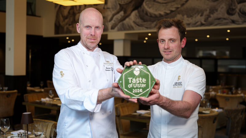Top Marks for the Grand Central Hotel – Perfect 100% Taste of Ulster Score