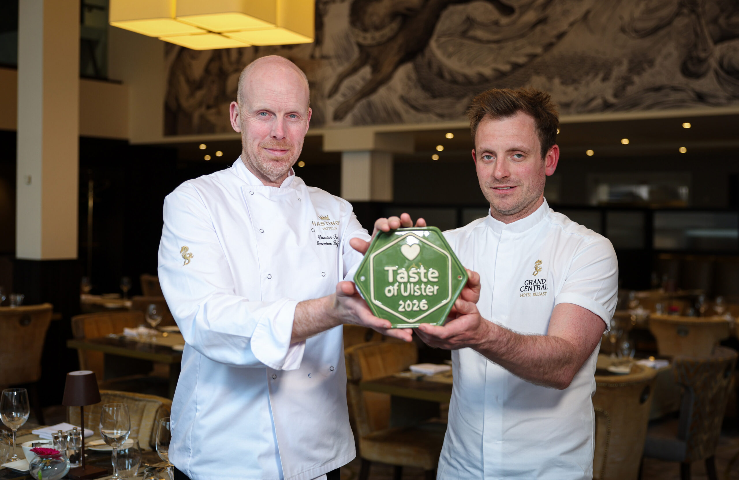 Top Marks for the Grand Central Hotel – Perfect 100% Taste of Ulster Score