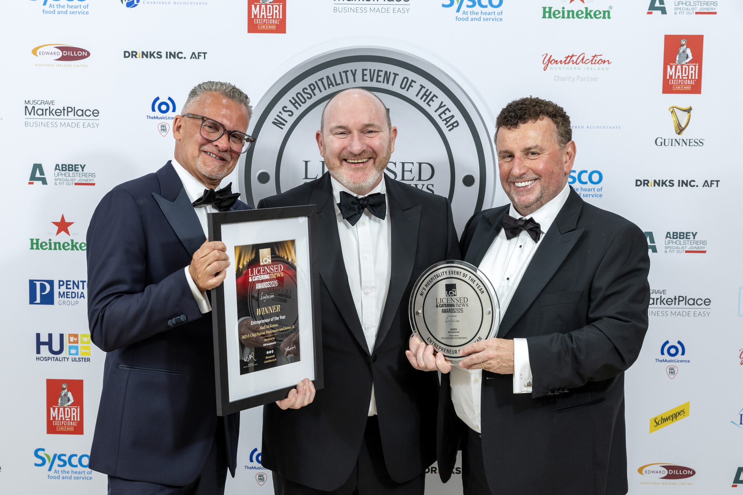 Niall McKenna Named Entrepreneur of the Year at the LCN Awards