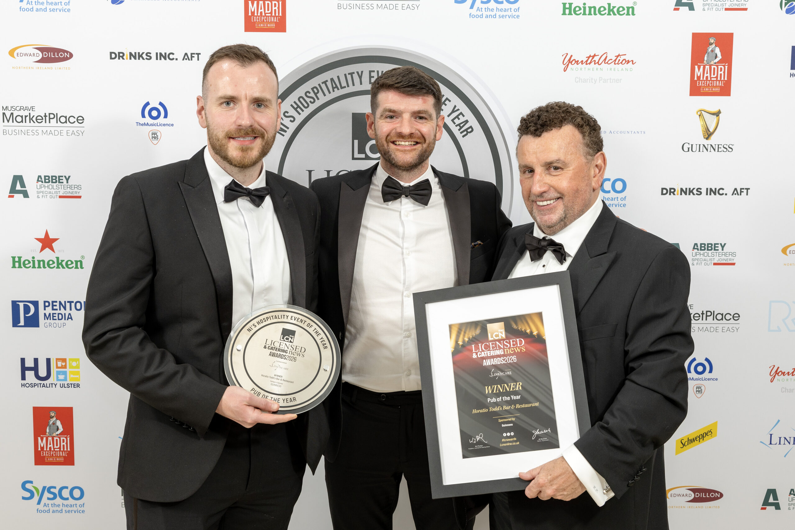 Horatio Todd’s Bar & Restaurant takes Pub of the Year Title at LCN Awards – Beau named Restaurant of the Year