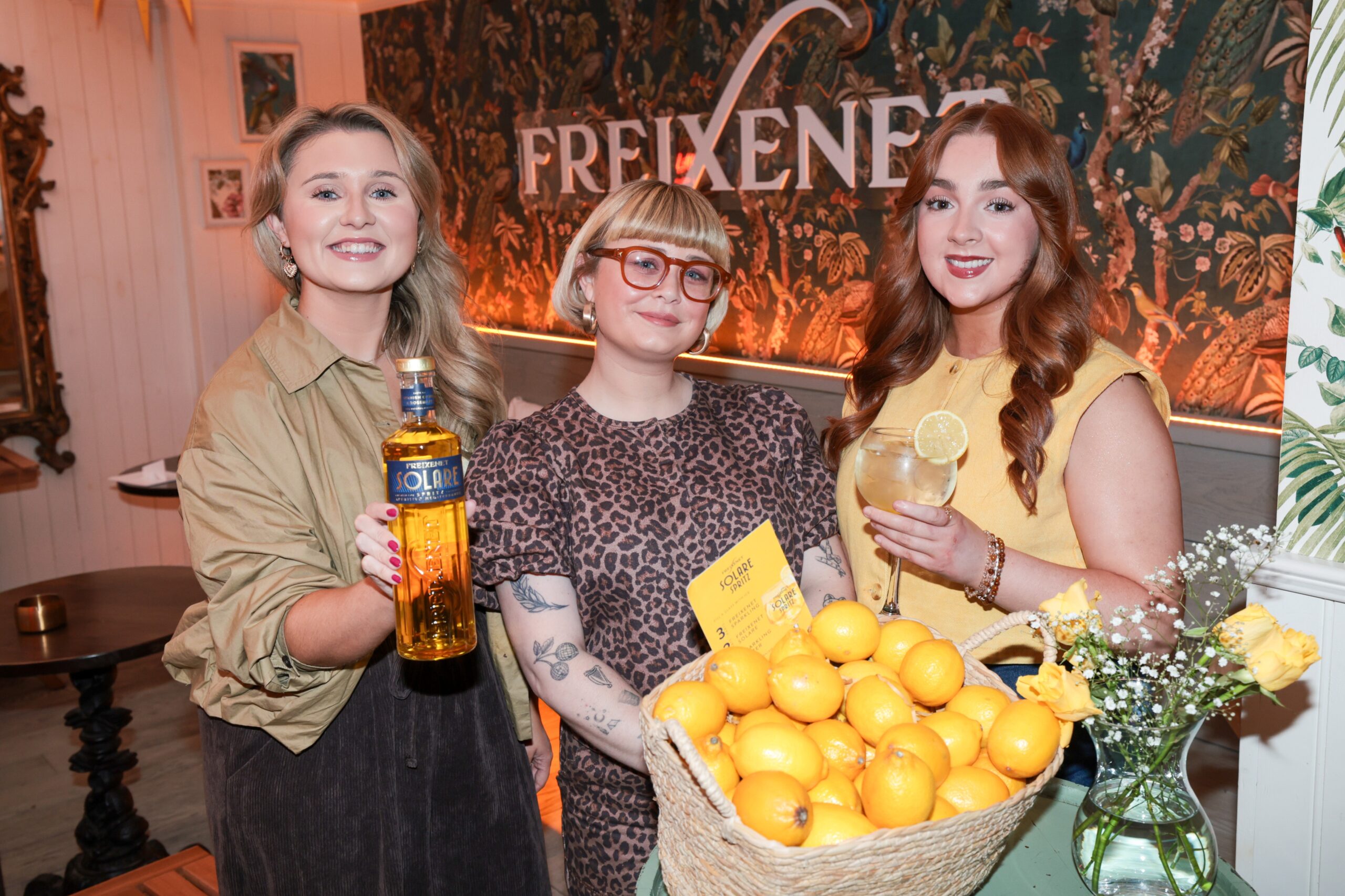 PUTTING ON THE SPRITZ – Picture Special from the Union Street Rooftop Bar in Belfast to launch Freixenet Solare