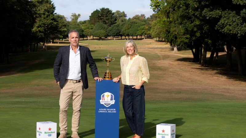 HEINEKEN Named as Official Beer, Cider, and Stout Supplier to the 2027 Ryder Cup