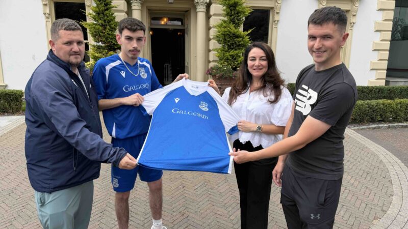 Galgorm Collection Scores Three-Year Partnership with Cullybackey Blues FC