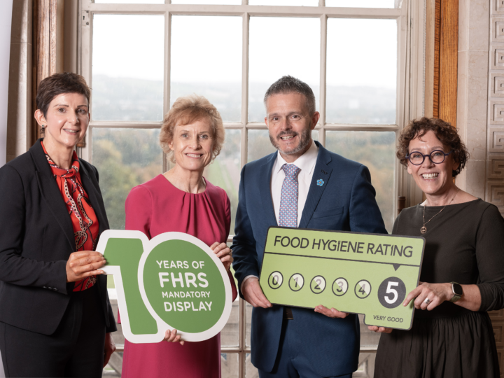 The Food Standards Agency (FSA) marks ten years of mandatory Food Hygiene Rating display